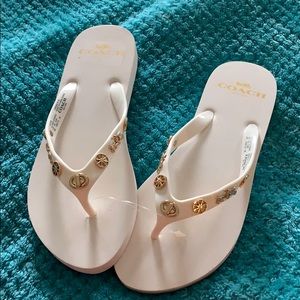 Coach Flip Flops